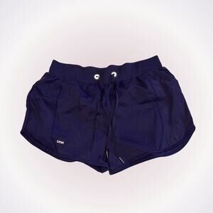 One navy blue drawstring shorts | Sz M